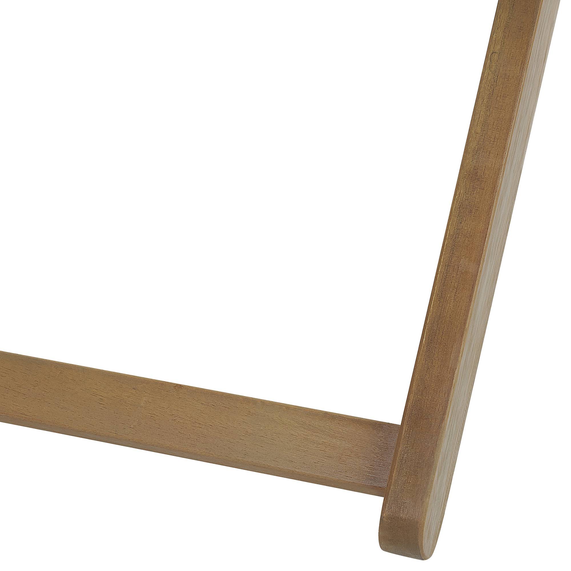 Beliani - Chaise longue Tissu Marron foncé AVELLINO - 54x101x84- Beliani - Image 8