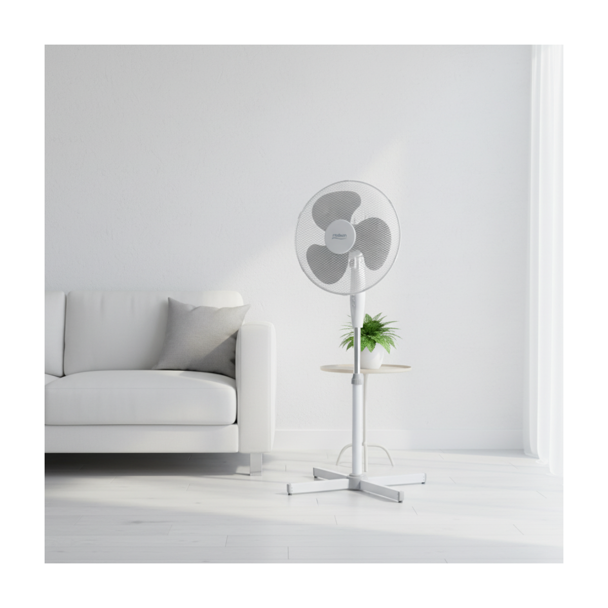 Ventilateur sur pied oscillant 45W - Rodwin Ventilation - Image 3