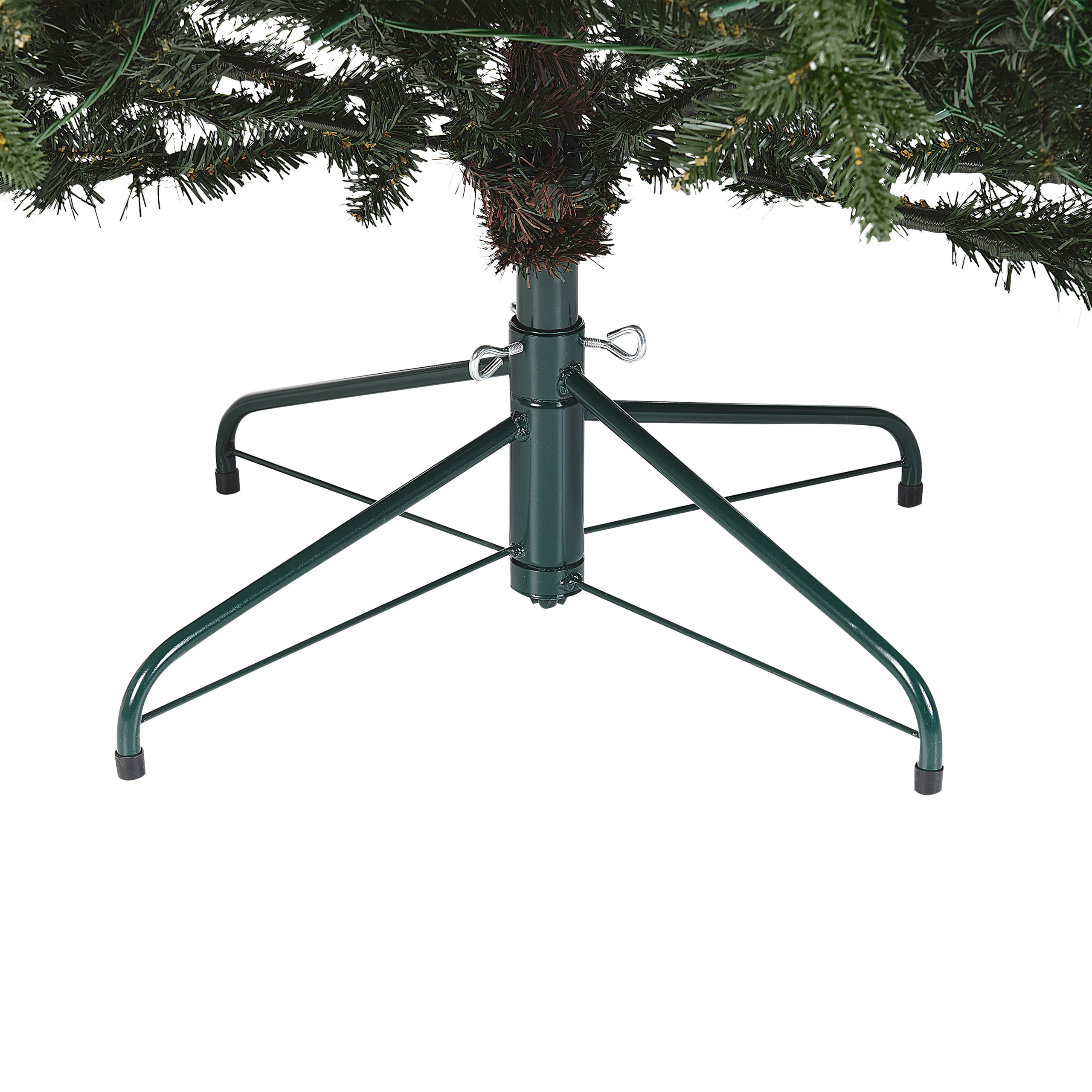 Beliani - Sapin de Noël Matière synthétique Vert FIDDLE - 106x106x210- Beliani - Image 7