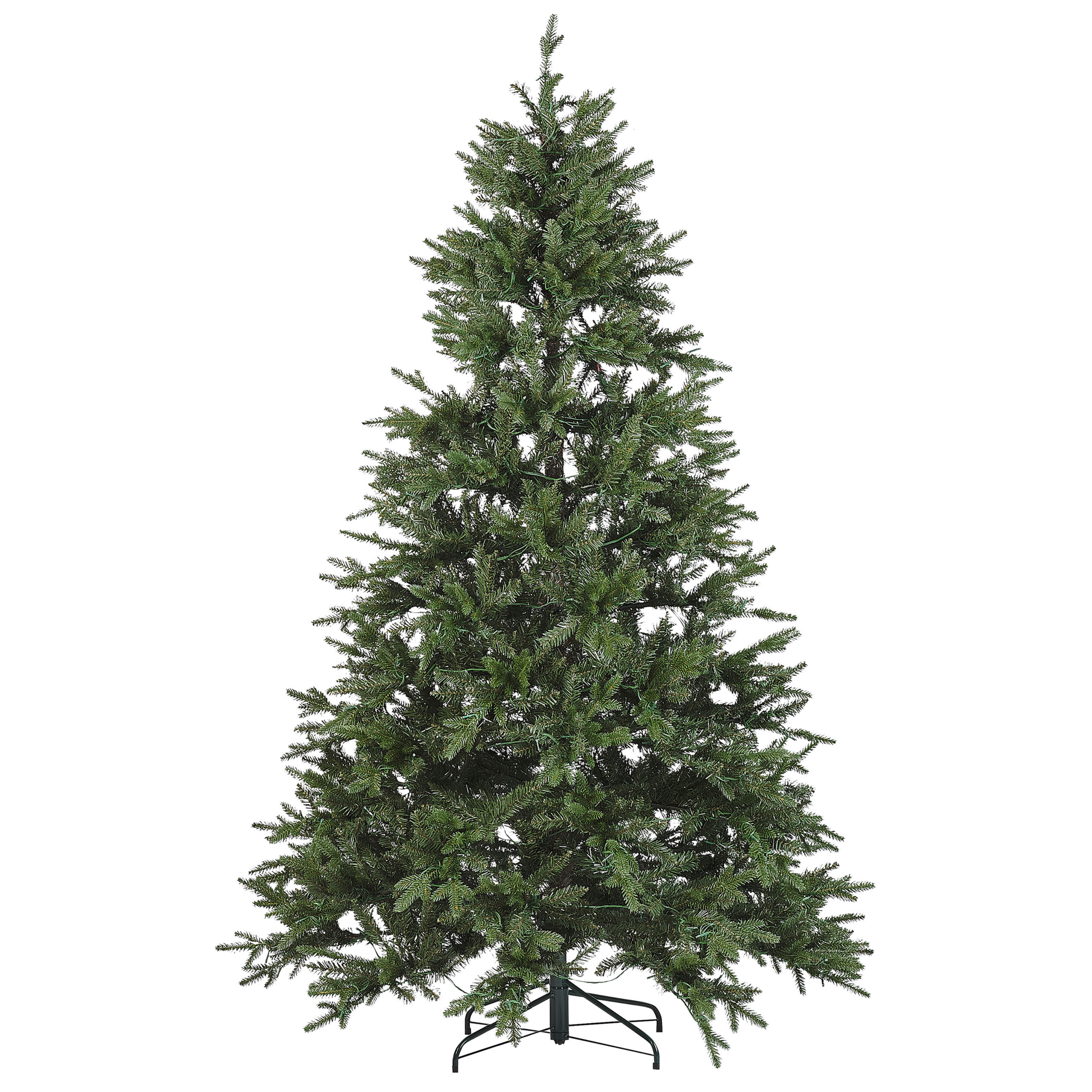 Beliani - Sapin de Noël Matière synthétique Vert FIDDLE - 106x106x210- Beliani - Image 4