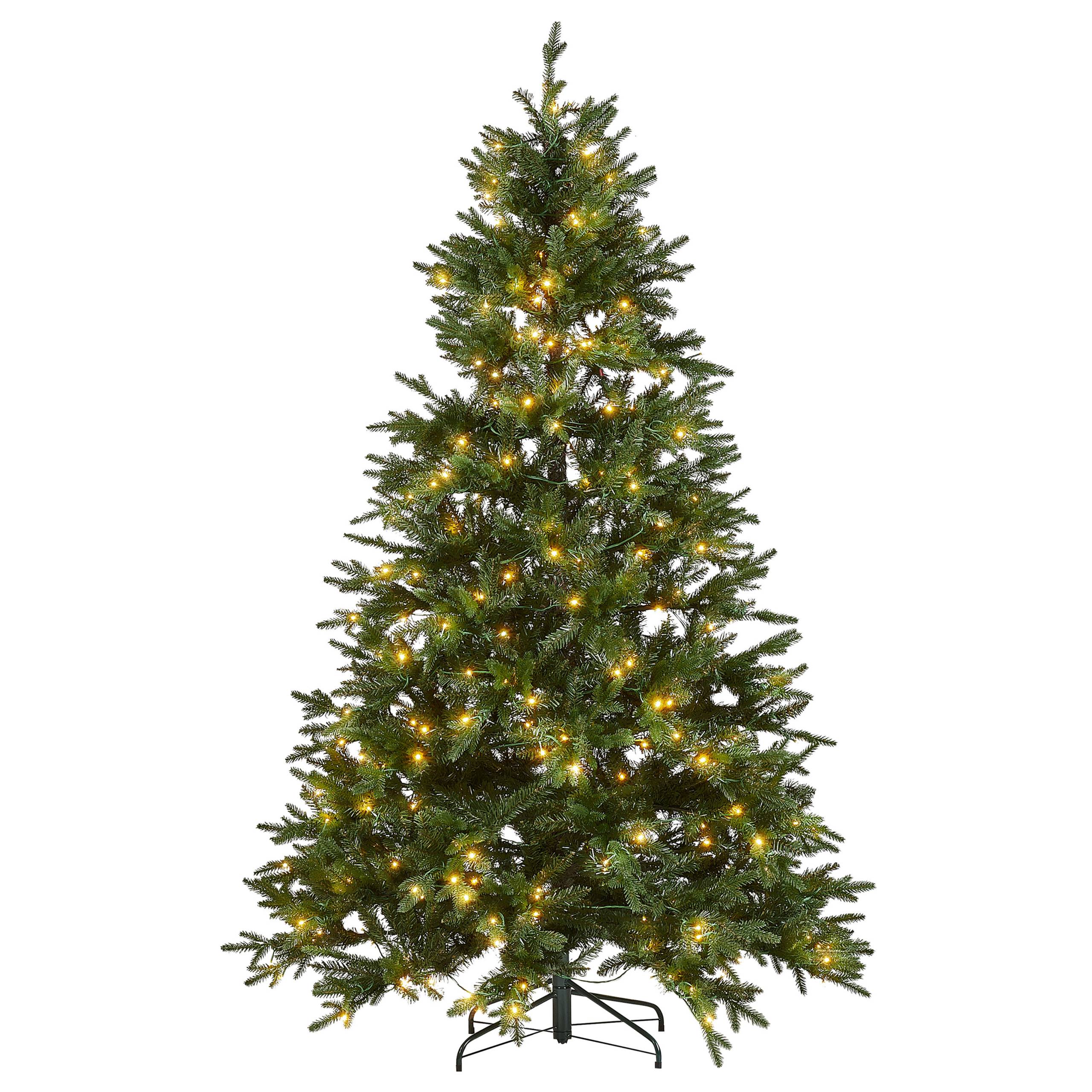 Beliani - Sapin de Noël Matière synthétique Vert FIDDLE - 106x106x210- Beliani - Image 2