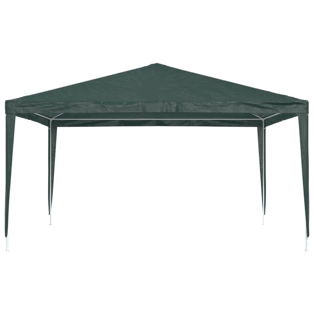Chapiteau de Fête Pro Acier Toile PE Résistante pour Jardin Événementiel Vert 4x4 m – ComfortXL Outdoor Living - Image 3