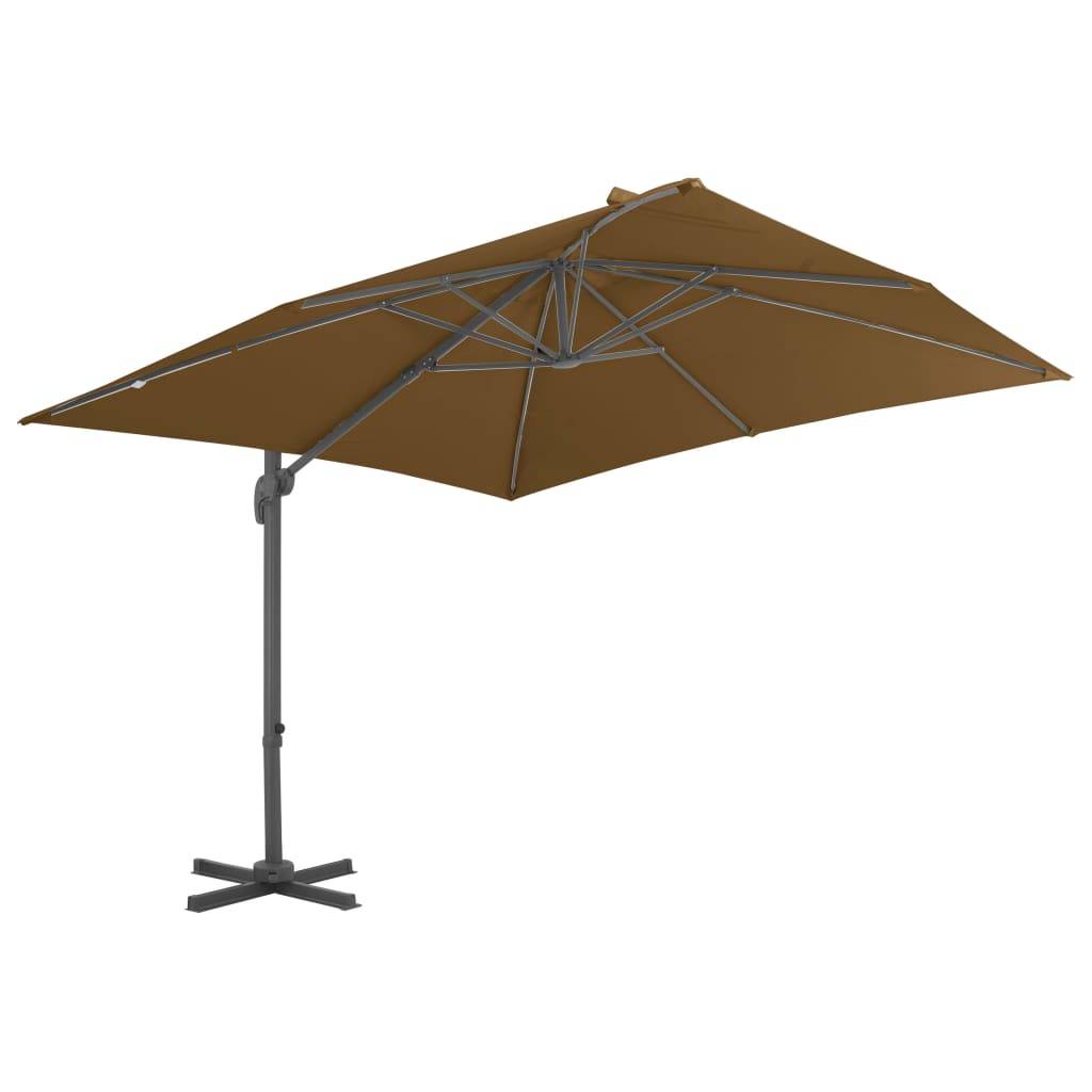 Coussin/parasol polyester taupe  300 x 300 x 258 cm  - Prolenta premium p3186.6 - Image 1