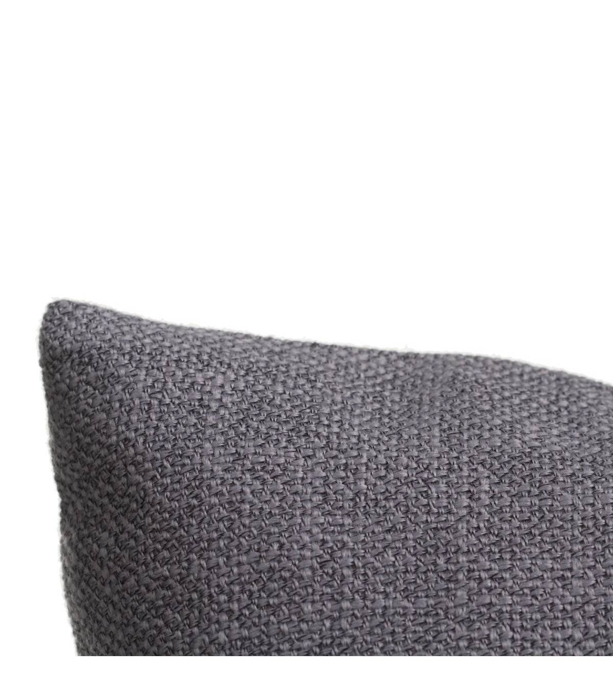 Coussin déhoussable Gris foncé 40 x 40 cm - Image 3