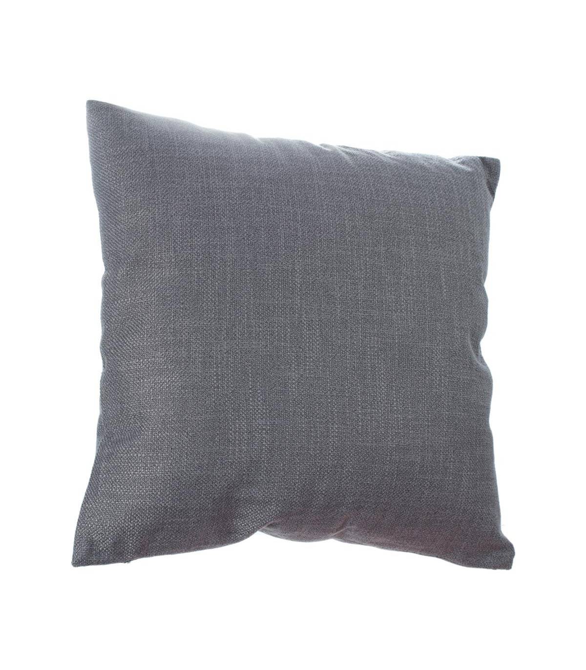 Coussin déhoussable Gris foncé 40 x 40 cm - Image 1