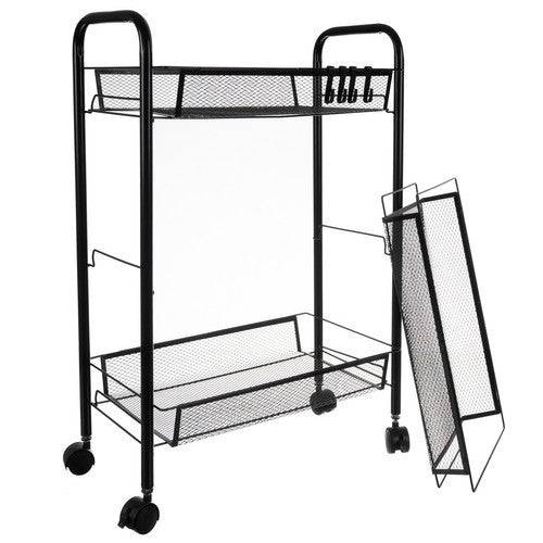 Importdistrib - Desserte cuisine  metal sur roulette - 65 x 25 x 44 x cm IMPORTDISTRIB - Image 10