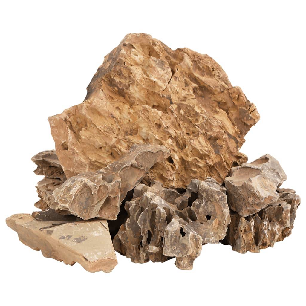 Pierres du Dragon pour Aquarium Décoration Aquascaping Naturel 10 kg 5-30 cm Marron - ComfortXL Outdoor Living - Image 3