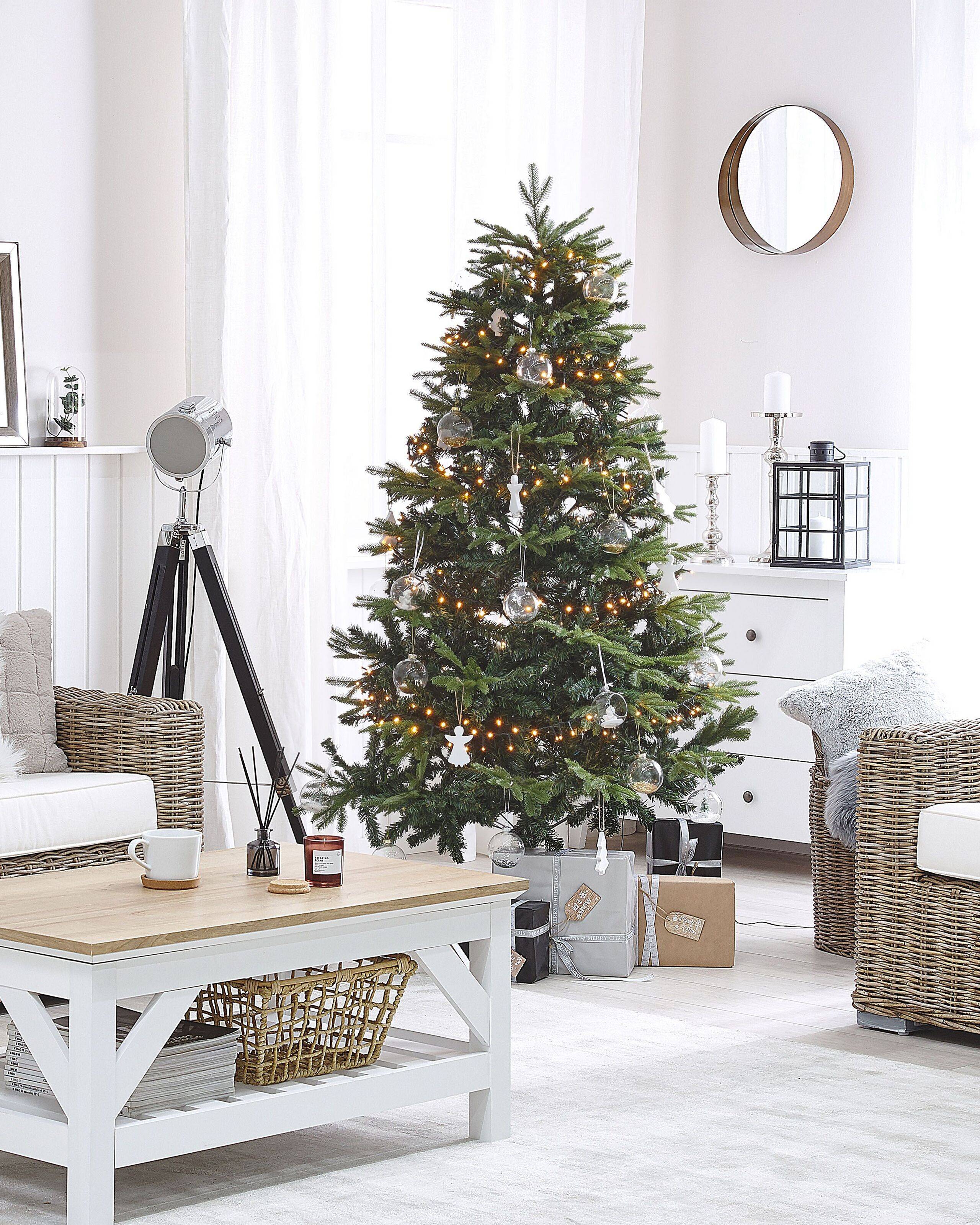 Beliani - Sapin de Noël Artificiel 180 cm Imitation Idéale avec Branches Facilement Ajustables Aspect Naturel et Réaliste Parfait pour Tout Intérieur Beliani - Image 2