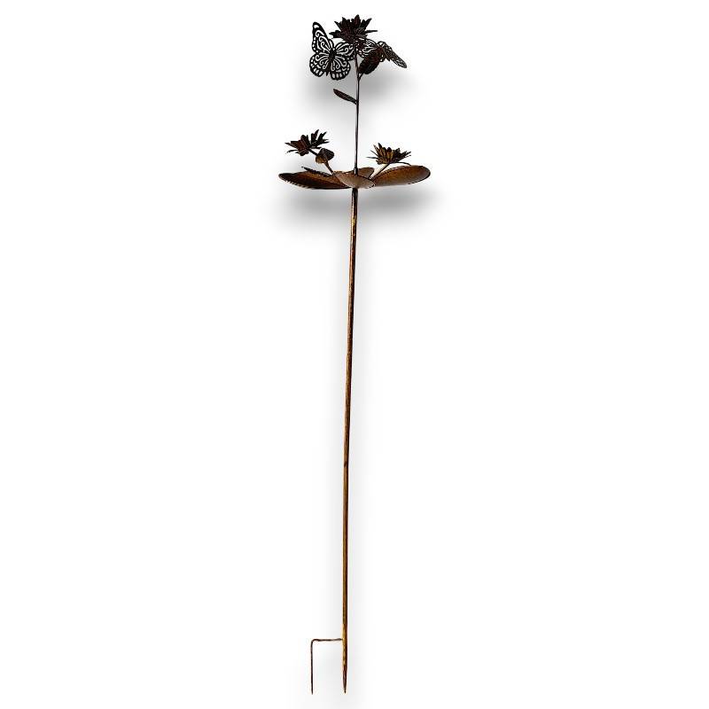La Grande Prairie - Moulin jardin vol des papillons 30x30x163cm - Image 1