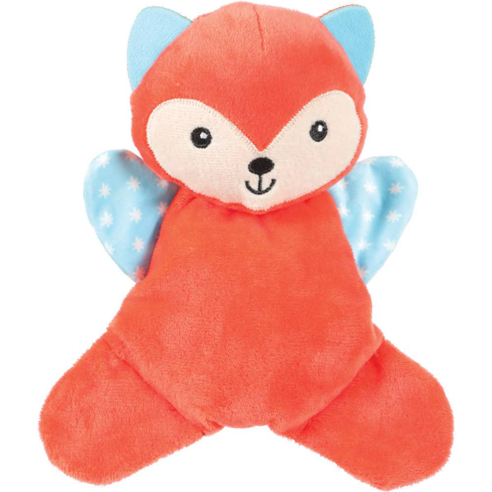 Zolux - Peluche maxou orange doudou bruissant 19 cm jouet pour chiots