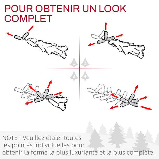 ComfortXL - Couronne de Noël artificielle lumineuse en plastique vert Ø 60 cm pour porte avec 50 LED blanc chaud et minuterie - Image 7