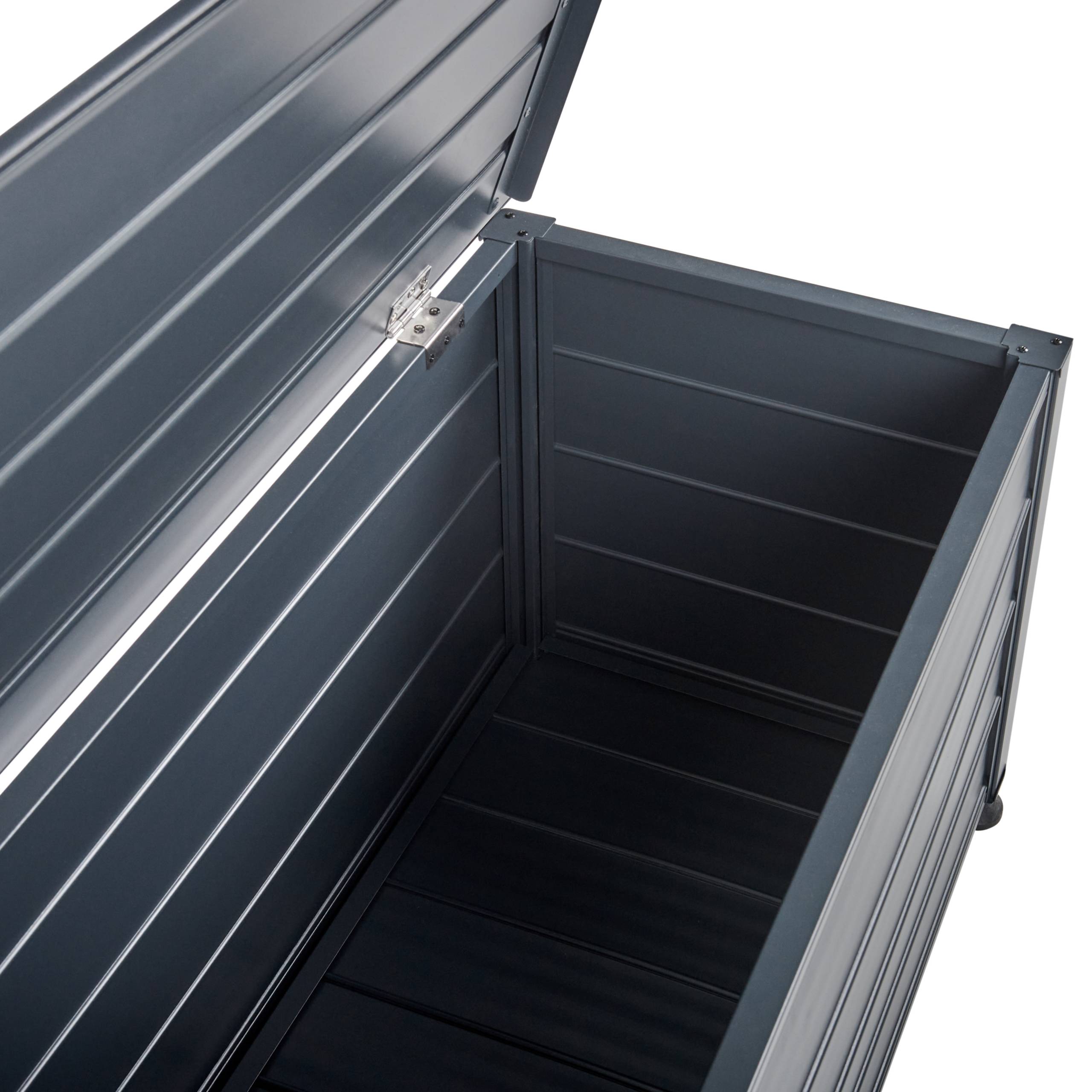 Beliani - Coffre Aluminium Gris foncé CAMPALTO - Beliani - Image 7