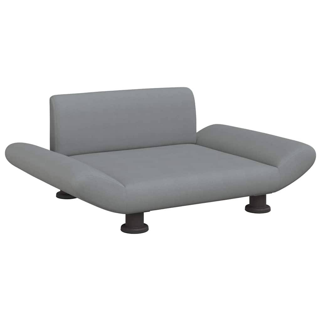 Vidaxl - Lit pour chien gris clair 70x45x28 cm tissu vidaXL 171996 - Image 2