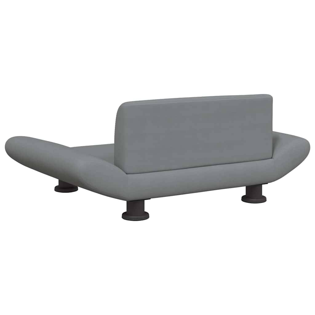 Vidaxl - Lit pour chien gris clair 70x45x28 cm tissu vidaXL 171996 - Image 6