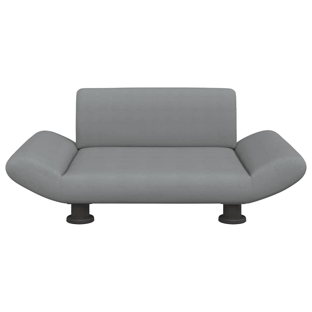 Vidaxl - Lit pour chien gris clair 70x45x28 cm tissu vidaXL 171996 - Image 4
