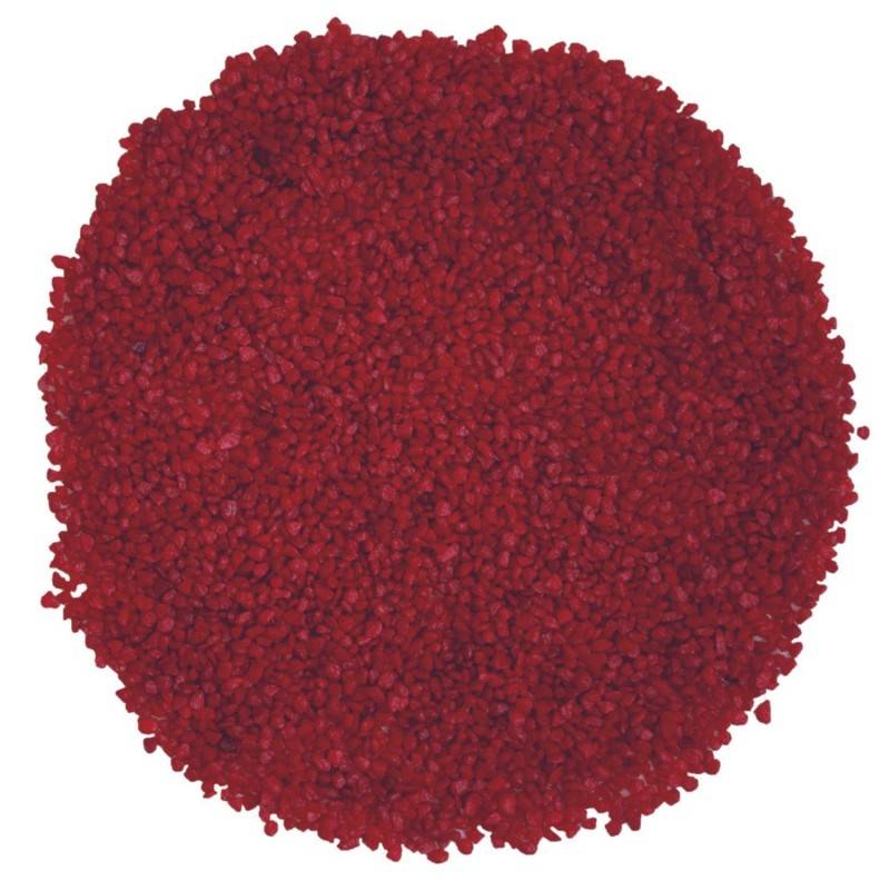 Gravier décoratif coloré 2/4mm (Pot 1kg) - Bleu Océan  - Jardinex - Image 3