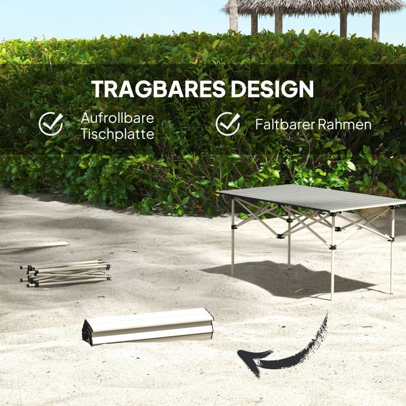 Table De Camping Ensemble Table Et Chaise Pliante D'extérieur Portable, Table De Pique-Nique De Camping Pliante en Alliage D'aluminium, Léger Et Facile À Ranger (Color : 4 in 1, Size : 36x36x31cm