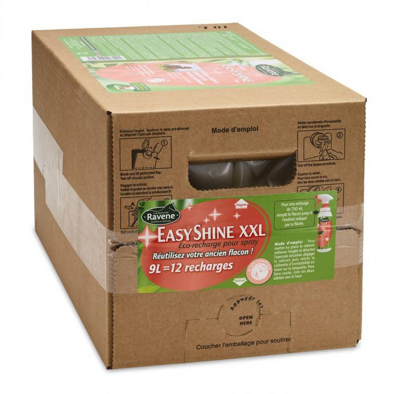 Laboratoire Ravene - Easy Shine - Ravene - Démêlant Chevaux - Eco Recharge 3L RAVENE - Image 1