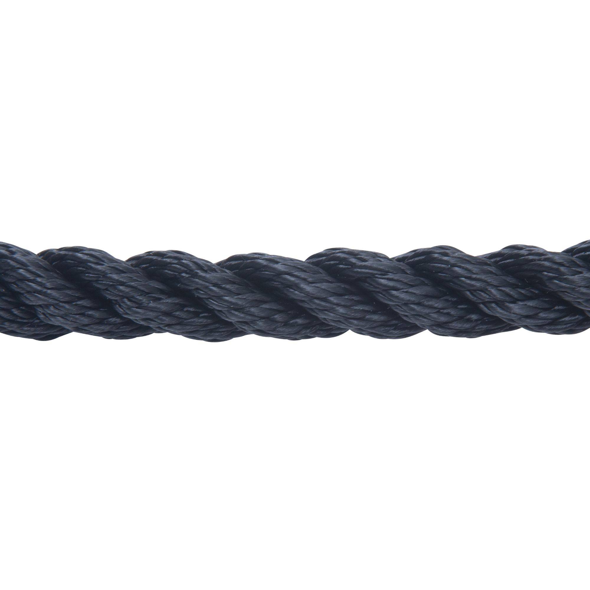 Corde noire polyester 10 mètres WERKA PRO - Ø 12 mm (résistance ± 2300 kg) - Image 3