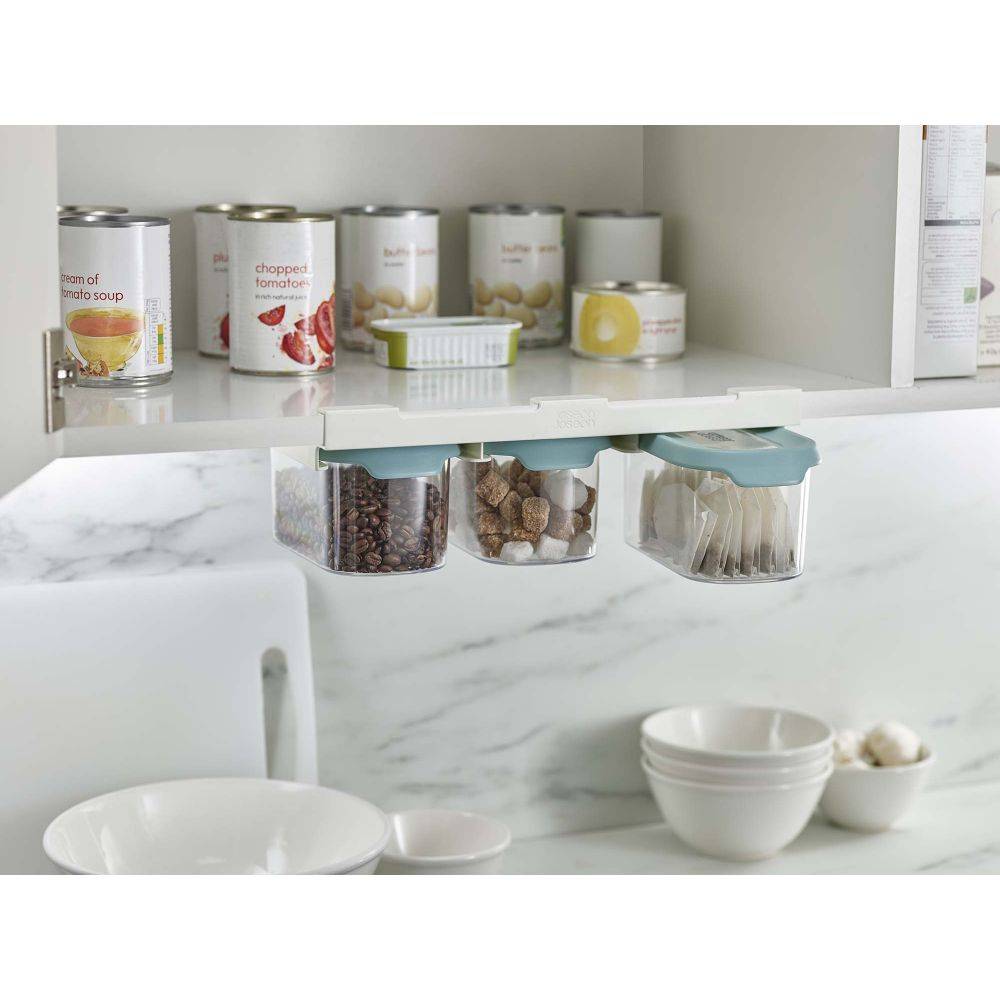 Lot de 3 boîtes de conservation sous étagère CuboardStore Boîtes de 900 ml - Image 2