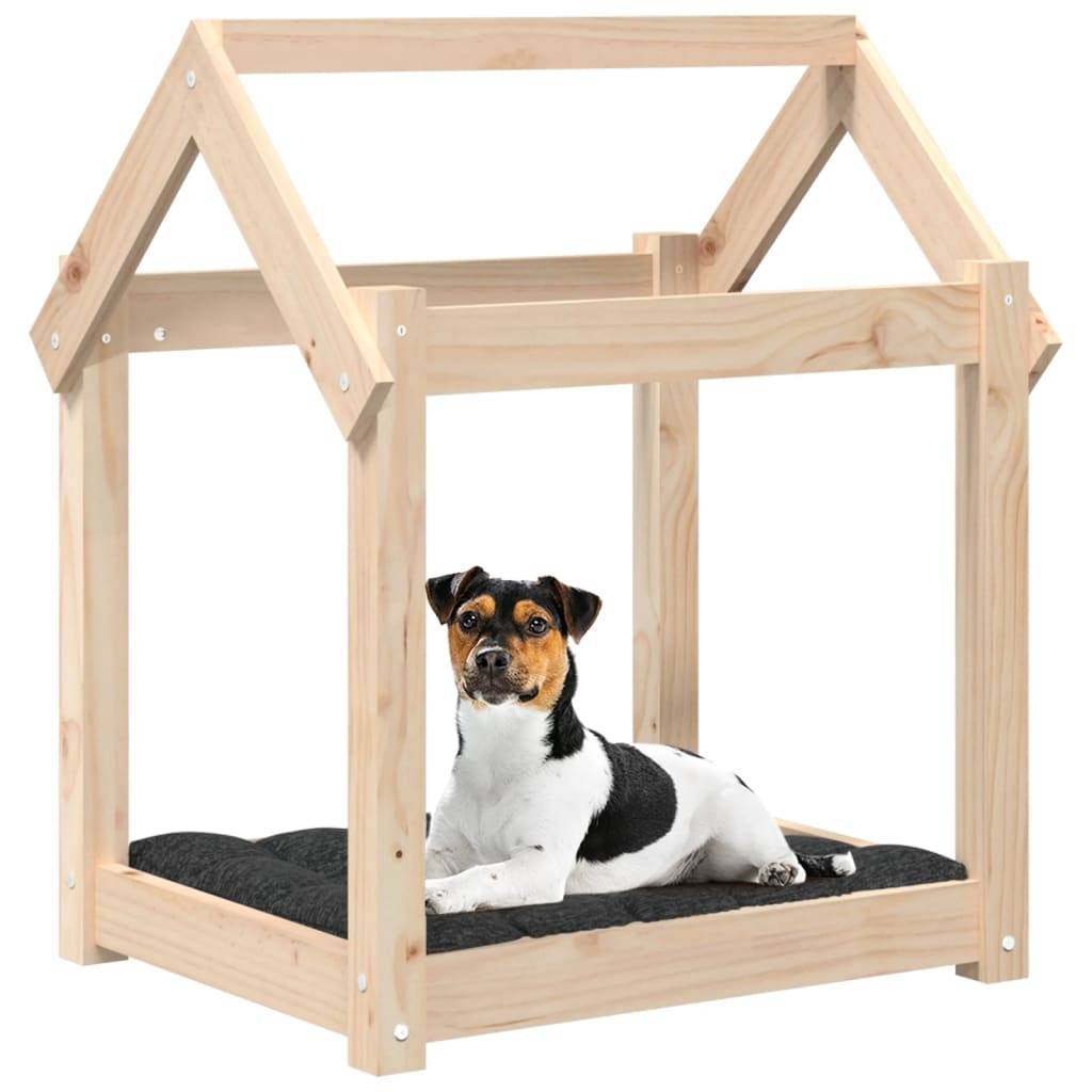 Vidaxl - Lit pour chien 61x50x70 cm Bois de pin solide vidaXL 822197 - Image 5