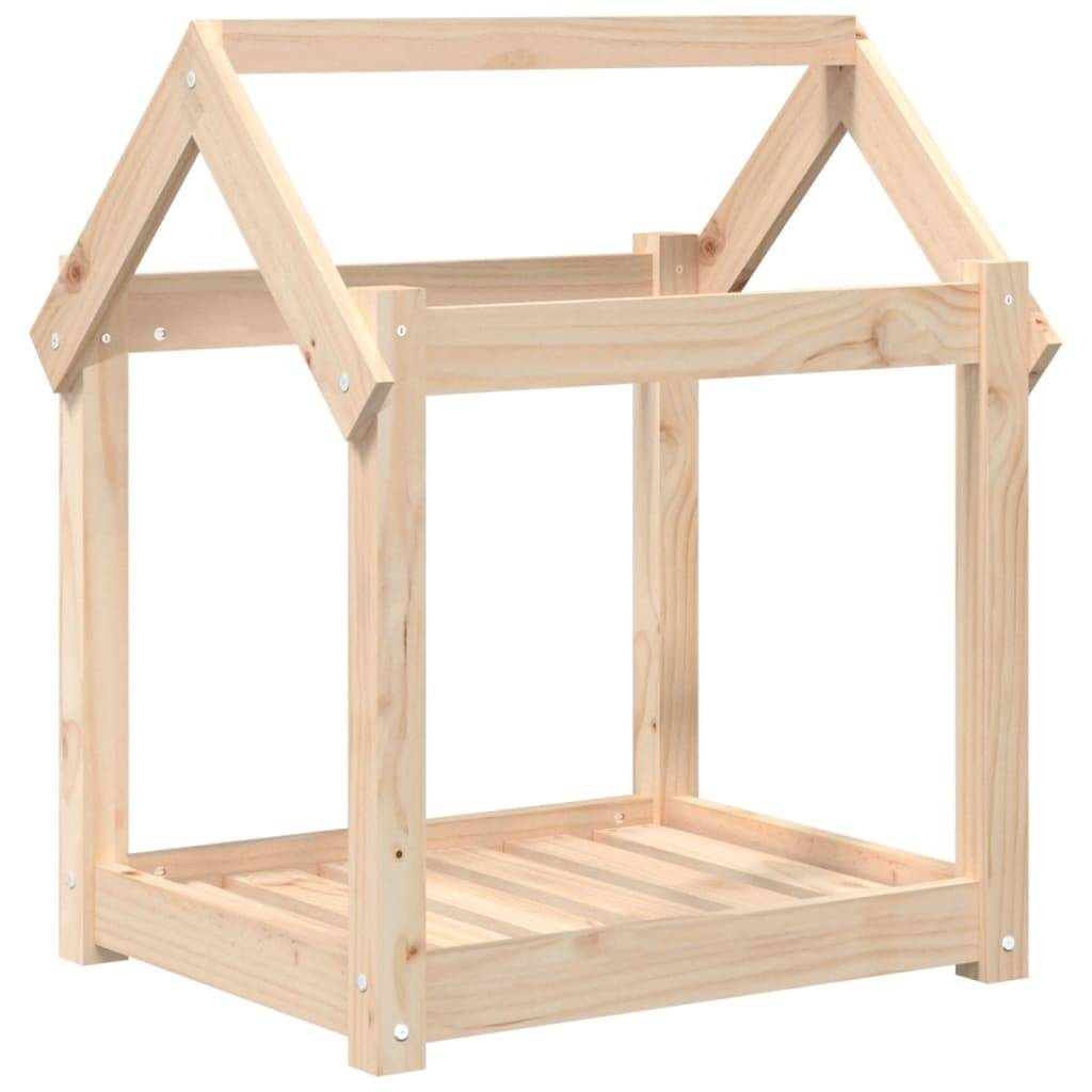 Vidaxl - Lit pour chien 61x50x70 cm Bois de pin solide vidaXL 822197 - Image 2