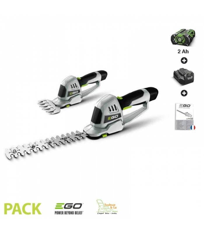 Ego Power + - Taille herbe et haie lame 200 mm Egopower pack batterie et chargeur 2 Ah EGO POWER CHT2001E - Image 1