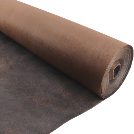 Géotextile Anti-Mauvaises Herbes Brun 125 g/m² – Toile de Paillage Perméable & Résistante, Garantie 25 Ans, Vlies Jardin 50 m x 1 m - Image 3