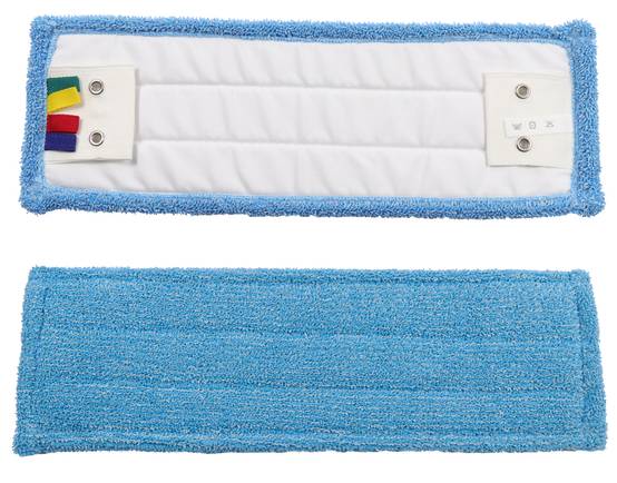 Frange Micro Bleu Languette 40Cm - Guialto
