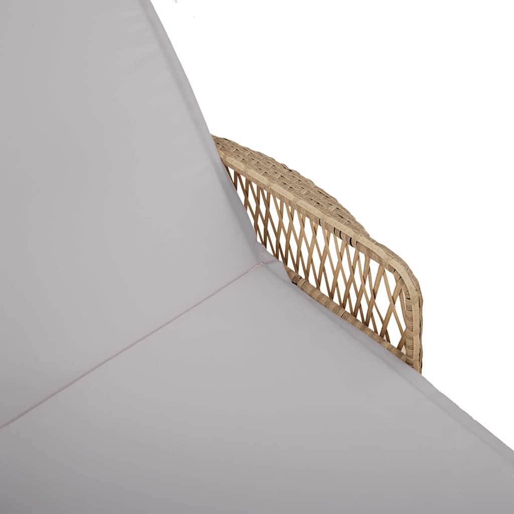 Vidaxl - Transat polyrotin Beige et Gris clair vidaXL 365428 - Image 10