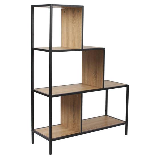 The Home Deco Factory - Etagère escalier 4 cases métal Edison - Image 1