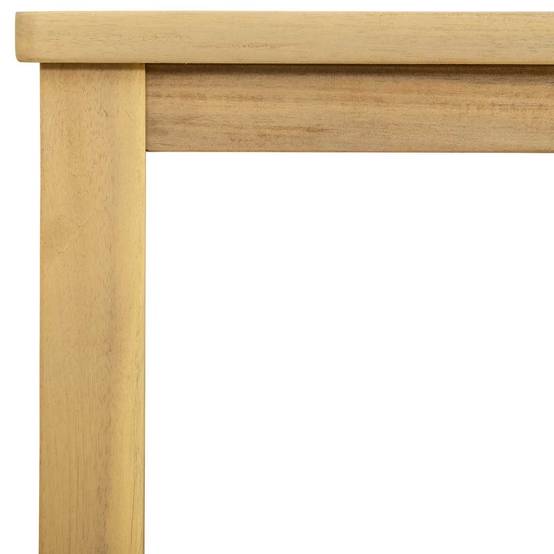 Table console jardin bois acacia clair 80 x 35 x 75 cm - PANGIVO - Image 6