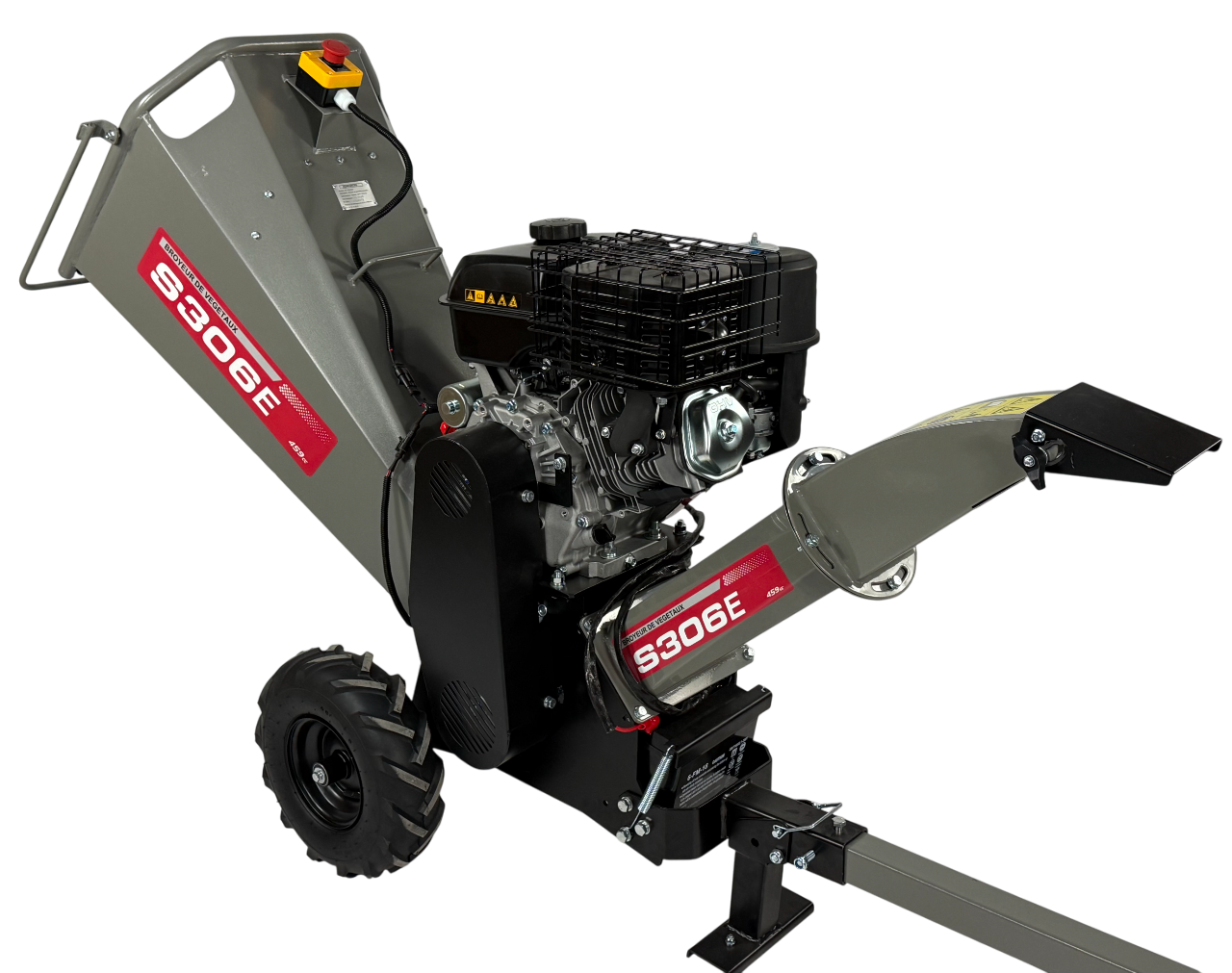 Agriforce - Broyeur de Branches et de Végétaux 19 CV - Rotor à doubles lames