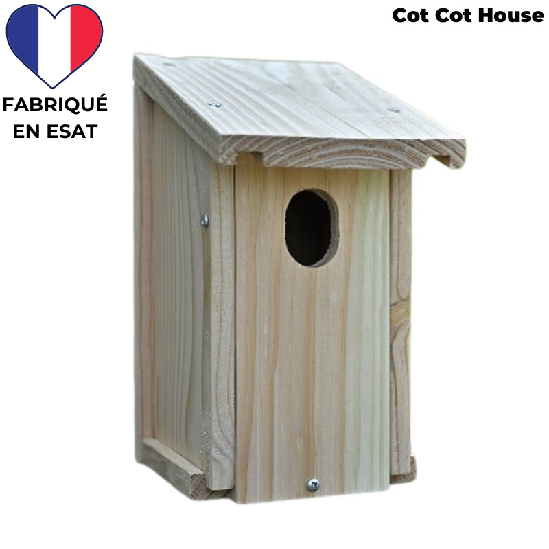Nichoir à oiseaux en kit pour rouge-queue - Cot Cot House