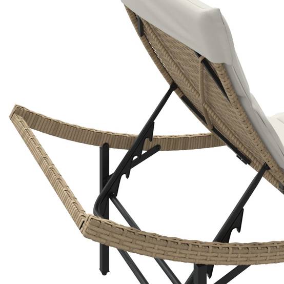 Bain de soleil Polyrotin Inclinable Terrasse Beige 55x199 cm – ComfortXL Outdoor Living - Image 8