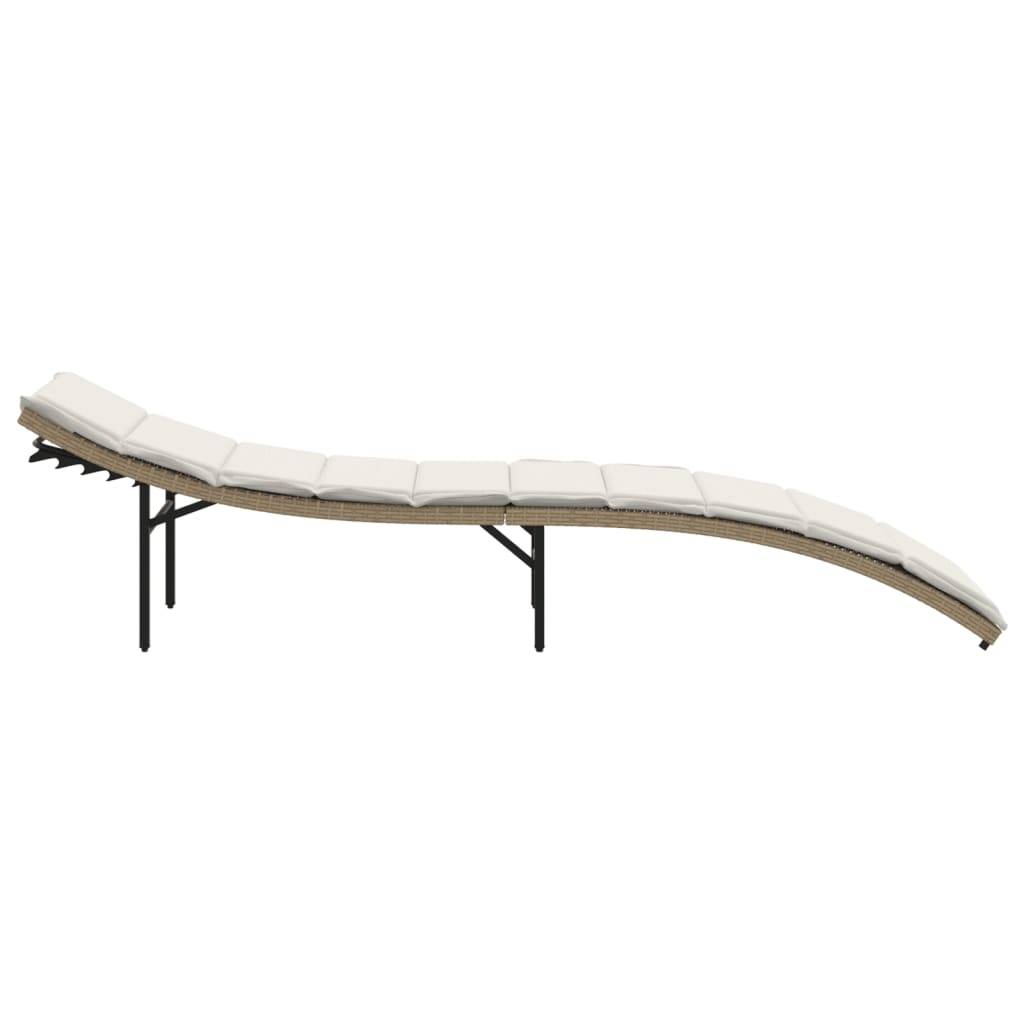 Bain de soleil Polyrotin Inclinable Terrasse Beige 55x199 cm – ComfortXL Outdoor Living - Image 5