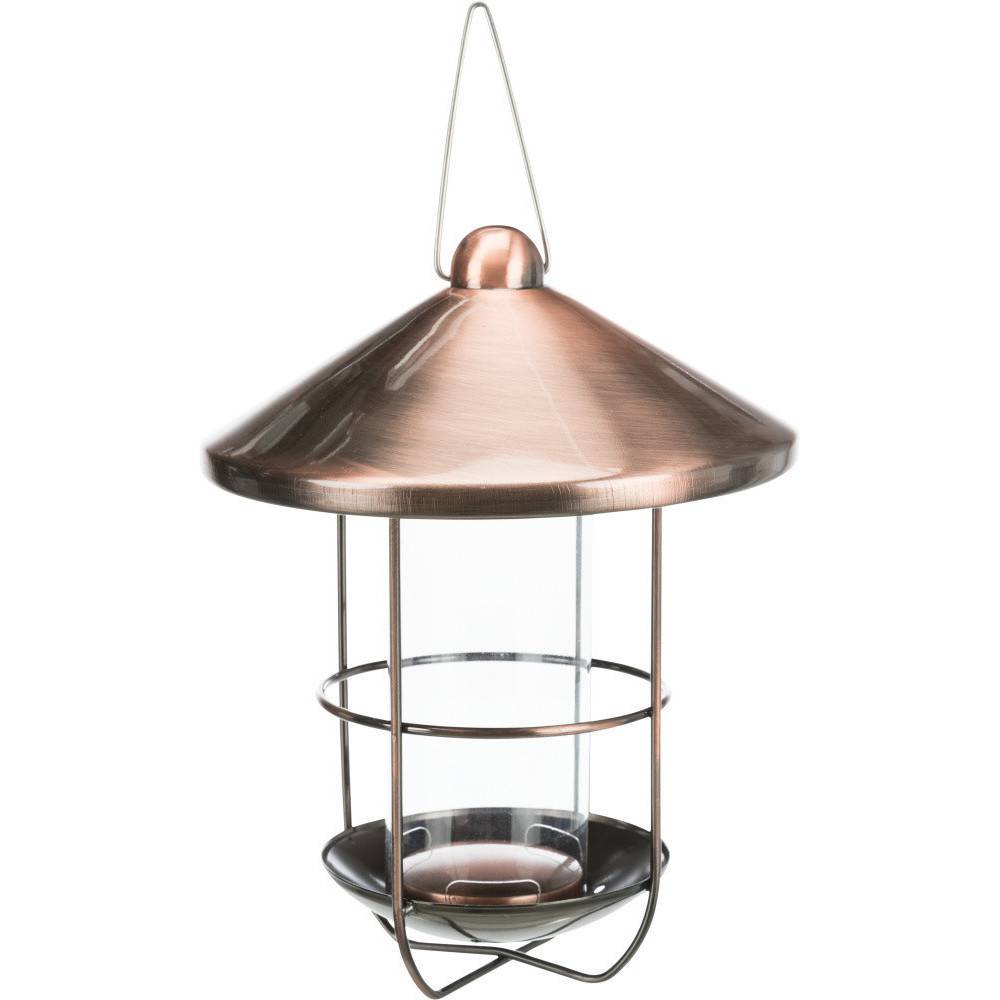 Trixie - Trixie - Mangeoire extérieure cuivré 500ml / ø 19 cm. oiseaux. - Image 1