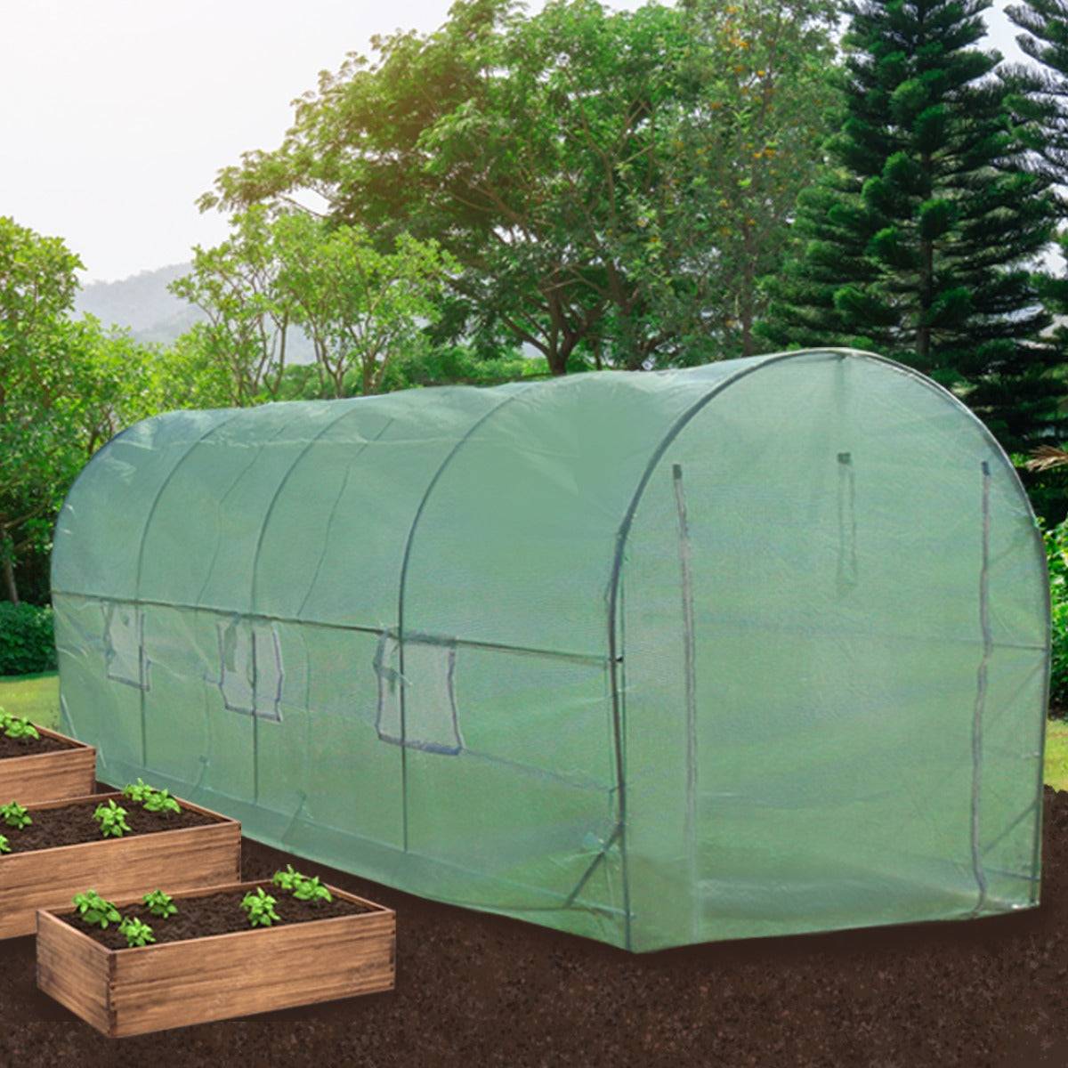 Monstershop - Serre Polytunnel 19mm 5m x 2m - Image 2
