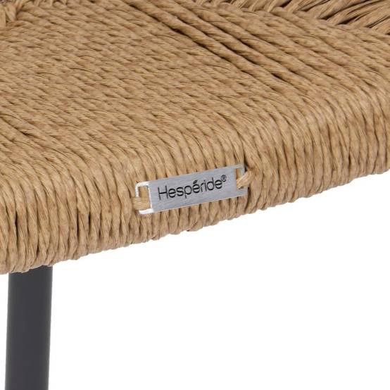 Hesperide - Chaise de jardin Wistty empilable gris graphite Hespéride - Image 5