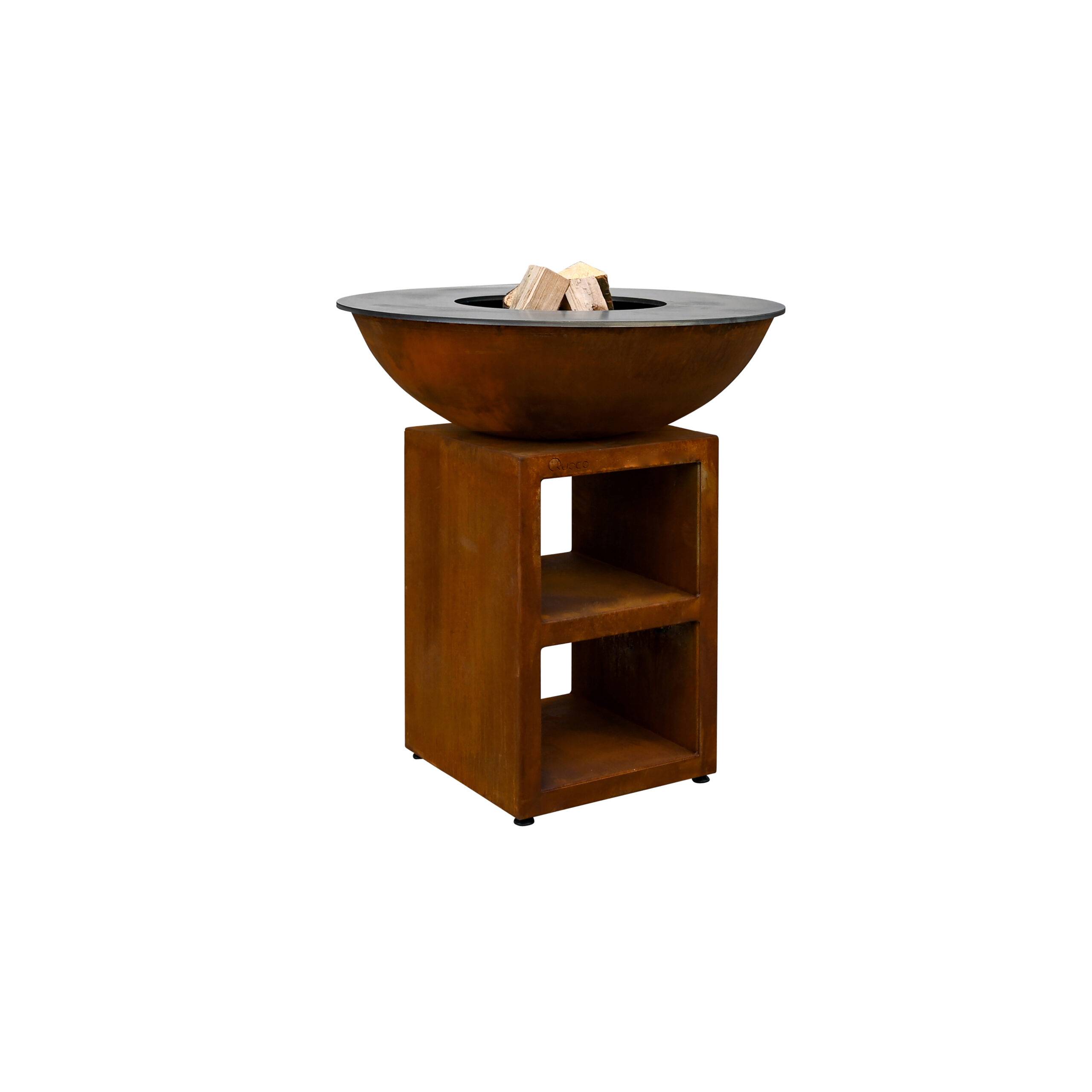 Brasero Piatto Large Corten diam94 - Quoco - Image 2