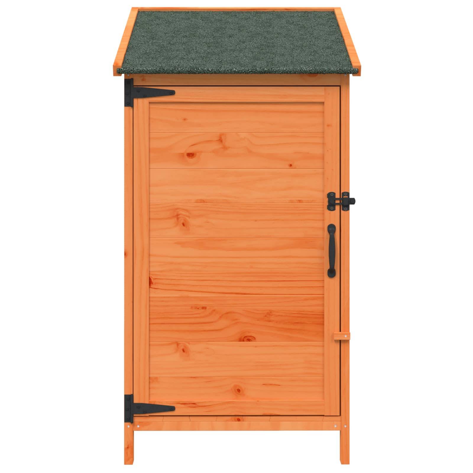 Vidaxl - Abri de jardin Marron 59 x 56 x 113,5 cm Bois de Sapin Massif vidaXL 42033439 - Image 6