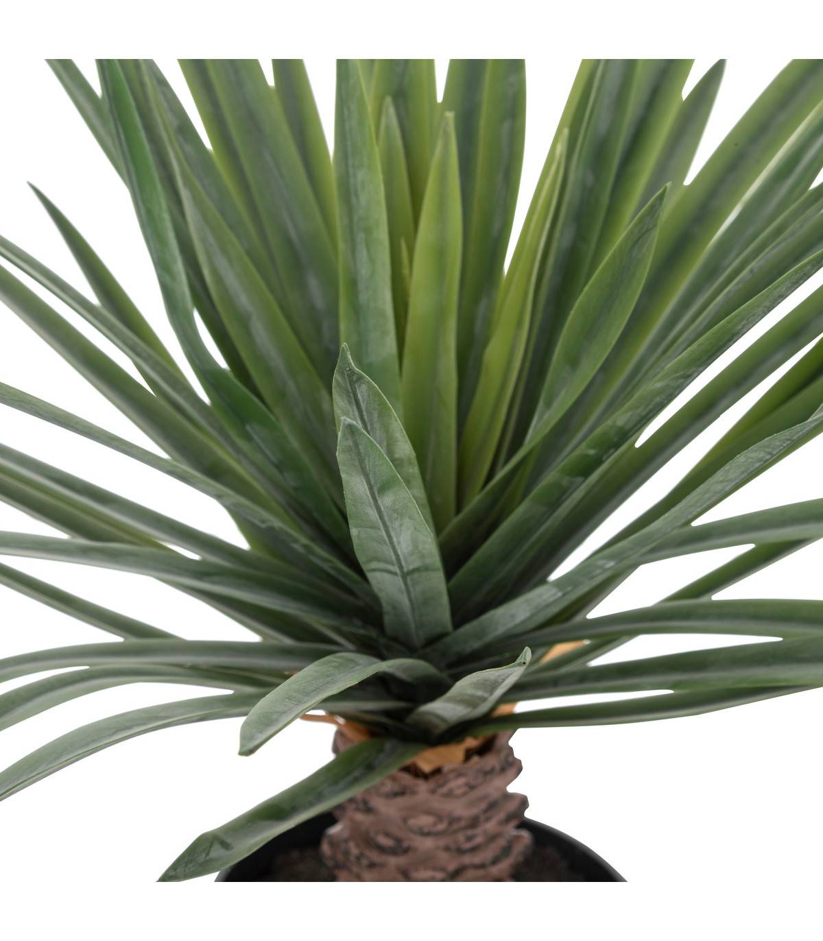 Plante artificielle Palmier  en pot H 52 cm - Image 2