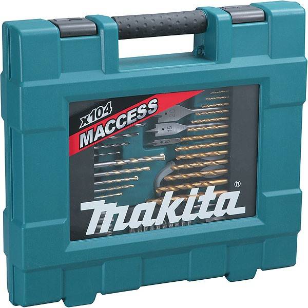 Coffret ensemble accessoires MAKITA 104 Pièces MACCESS - D-31778 - Image 2