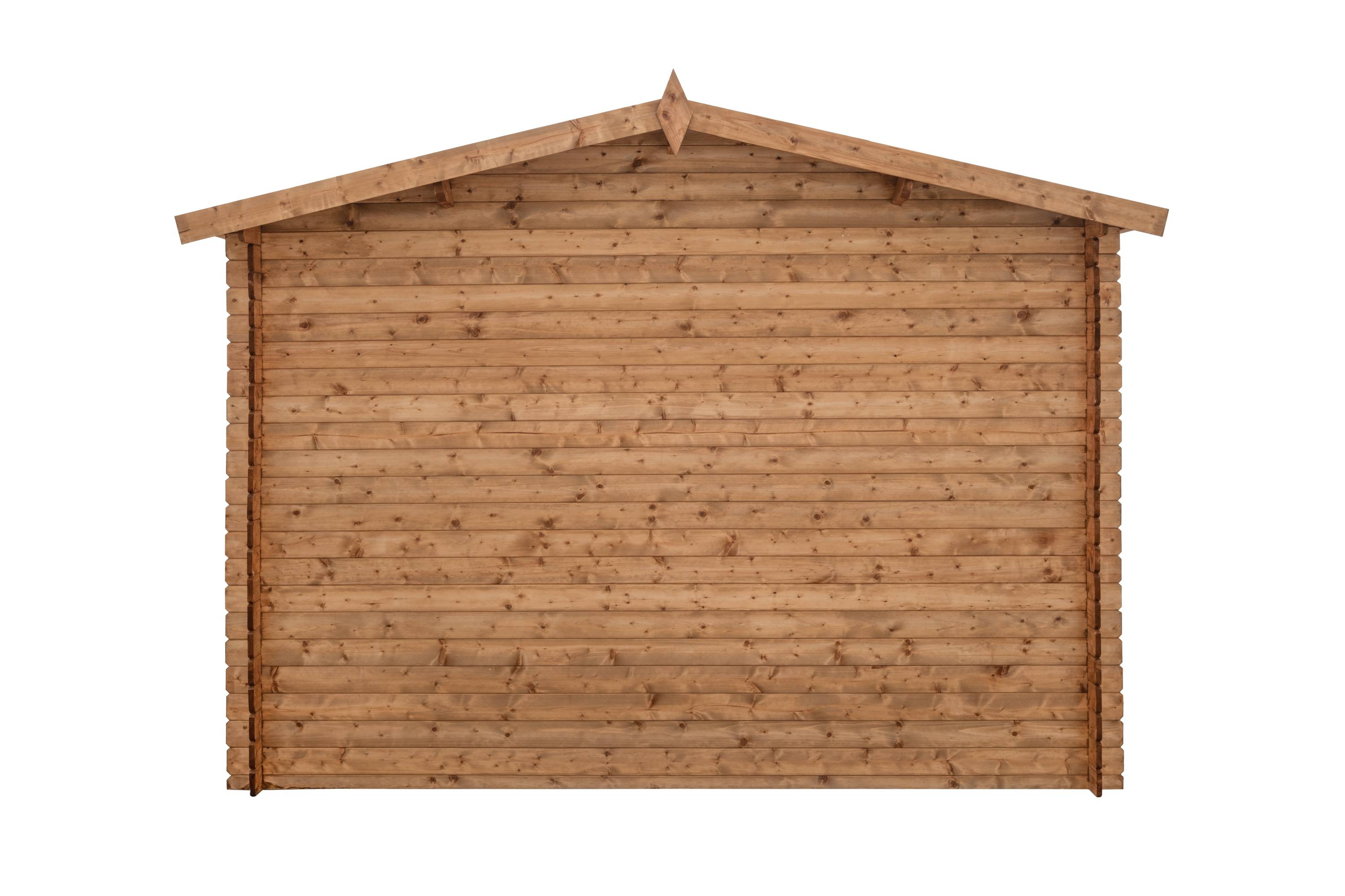 Abri de jardin en bois traité, surface utile 7.62m², 298x298cm, ep 19mm, INT044 /GARTFLEX - Image 4