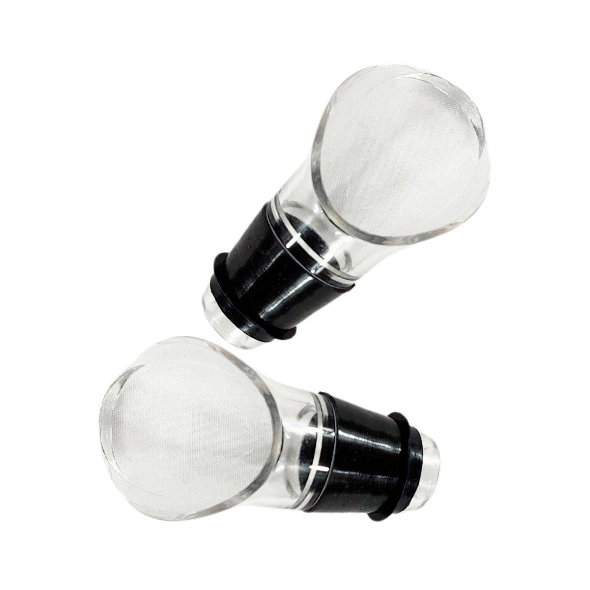 Lot de 2 becs verseurs anti-goutte pour bouteilles Fackelmann Bar Concept - Image 1