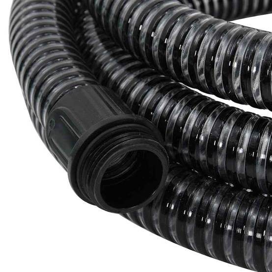 Vidaxl - Tuyau d'aspiration avec raccords en laiton noir 1,1" 4 m PVC vidaXL 151056 - Image 3