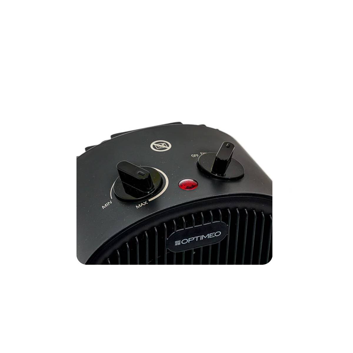Chauffage soufflant 2000w noir OCE-A01-2000N Optimeo - Image 3