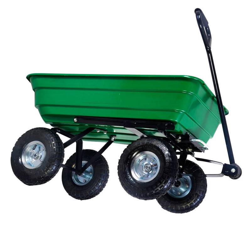 Herzberg Hg-8028-75: Chariot-benne à Roues 75l - Image 4
