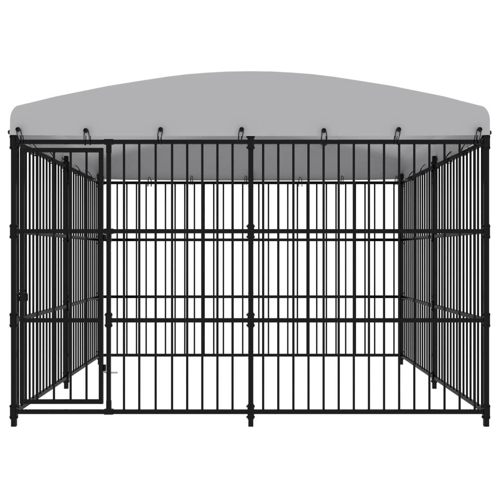 Vidaxl - Chenil extérieur avec toit 300x300x210 cm vidaXL 170895 - Image 6