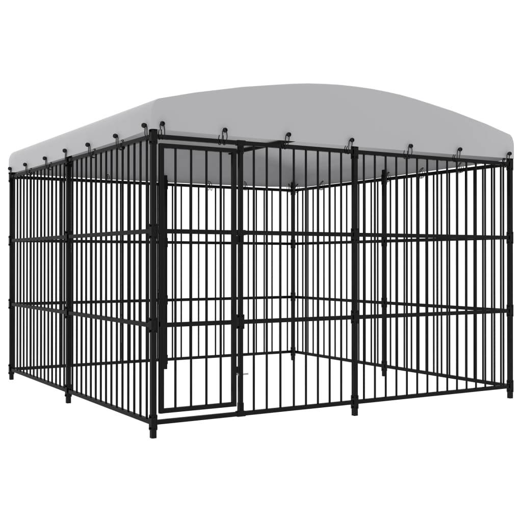 Vidaxl - Chenil extérieur avec toit 300x300x210 cm vidaXL 170895 - Image 2